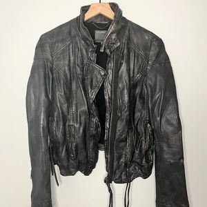 Muubaa leather jacket